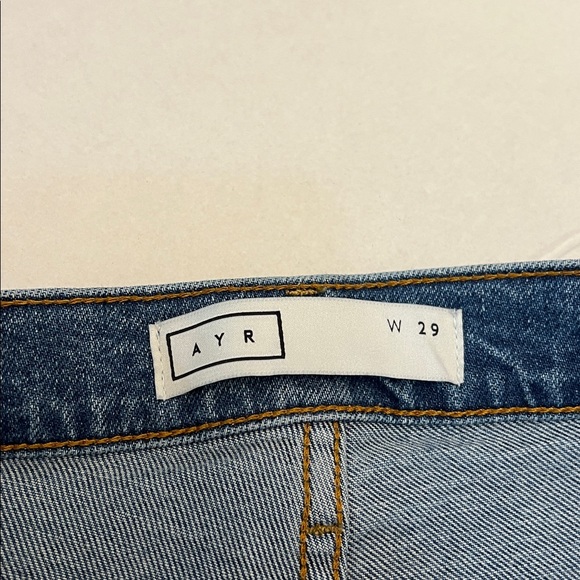 AYR YES YES STRAIGHT LEG WOMENS JEANS SIZE 29 - Picture 9 of 16